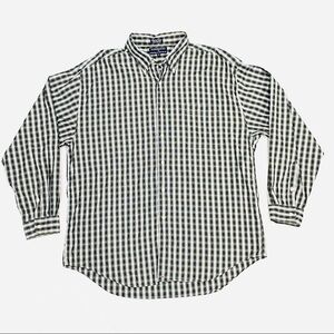 🌼HOST PICK🌼 Hathaway Sport Blue Yellow Plaid Button Down